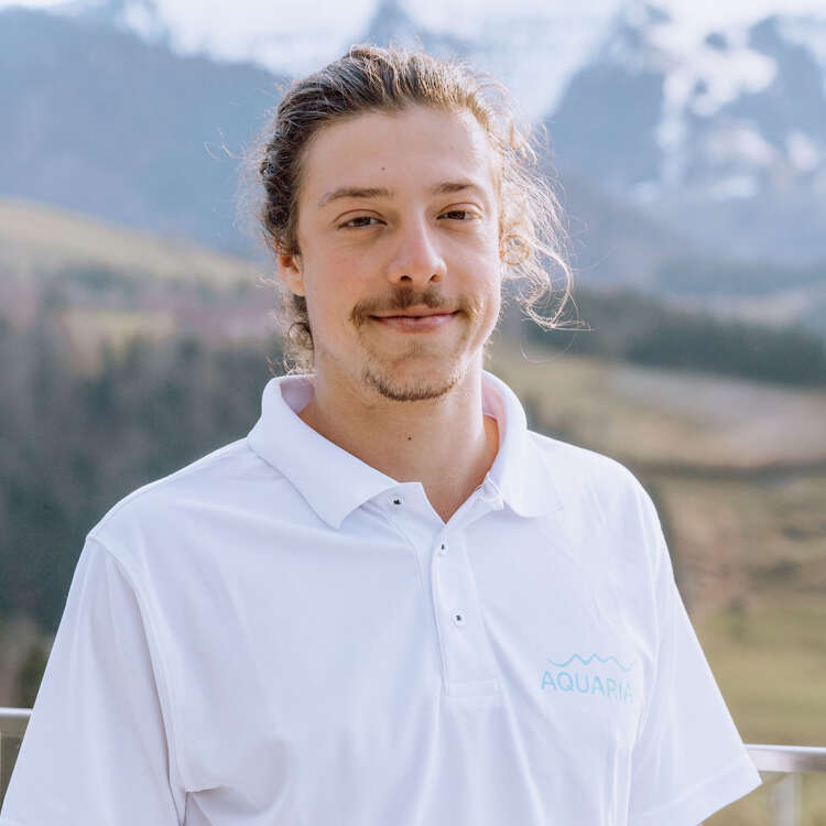 Aquaria Mitarbeiter Julian Dorille